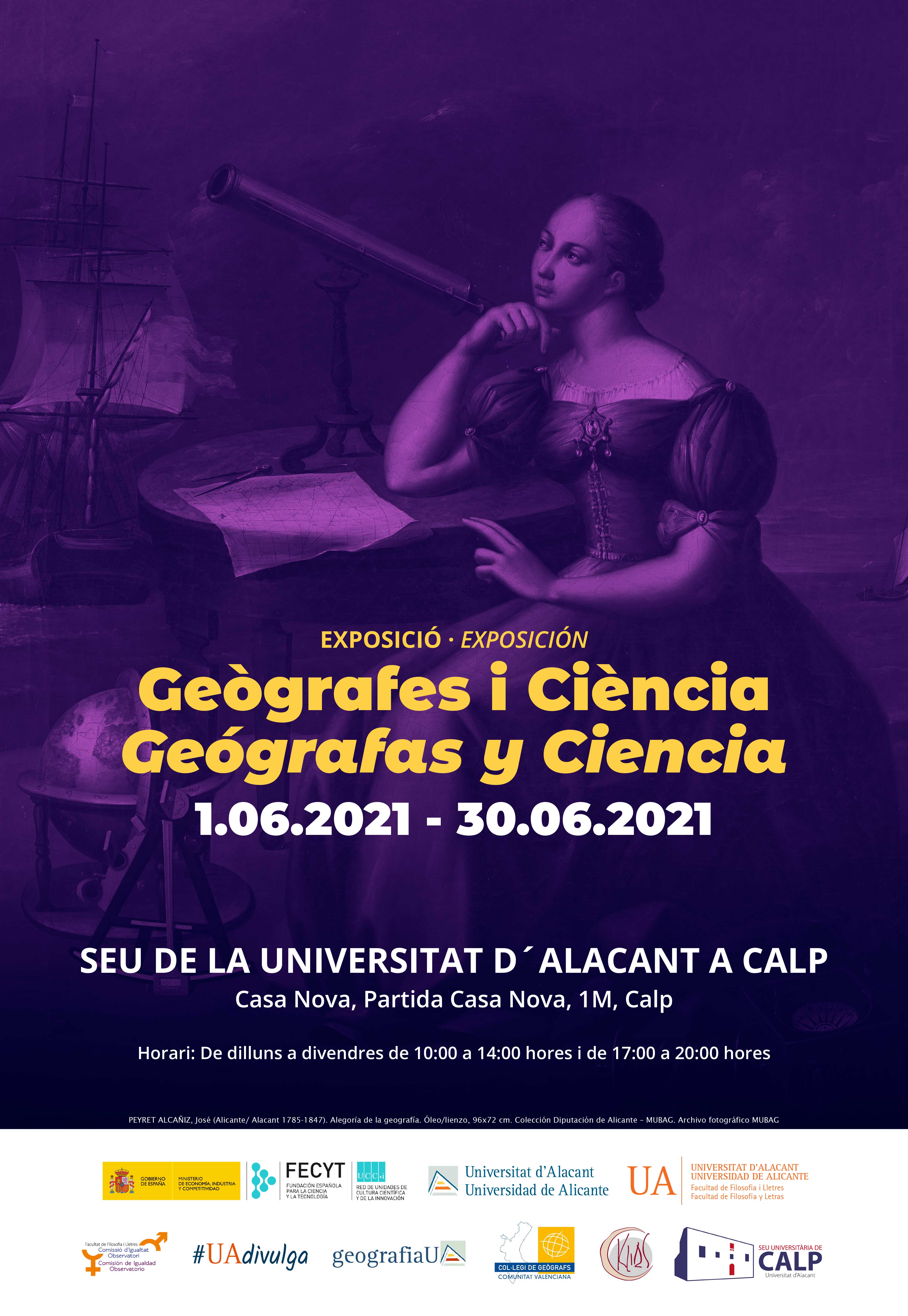 Exposición: Geógrafas y Ciencia