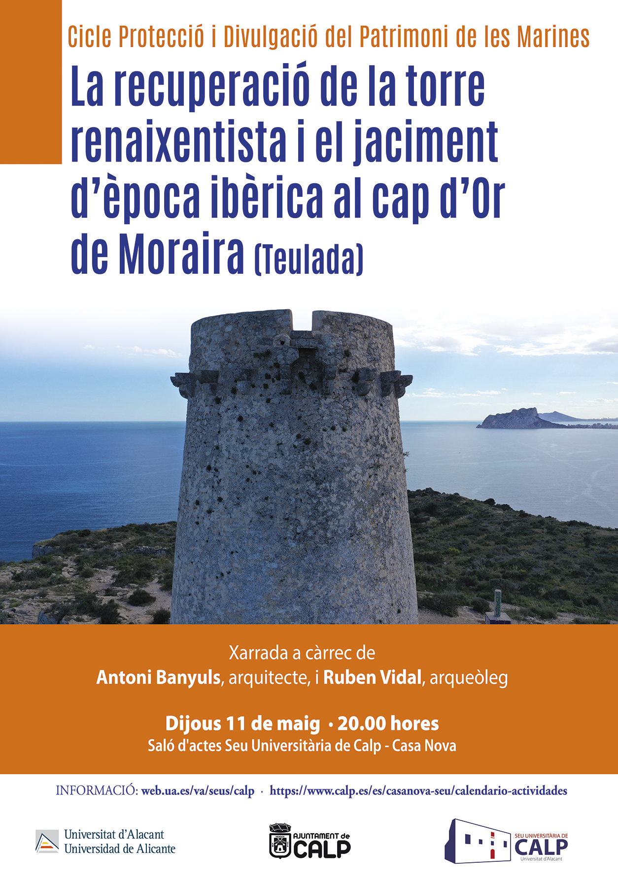 Proteccion torre renacentista Moraira